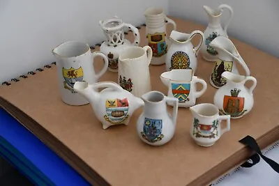 Buy Vintage Crested China Job Lot No.1 Of 12 Different Jugs • 5.99£