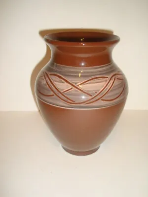 Buy Holkham Pottery - Vase - Signed CR - Mid Century • 11£