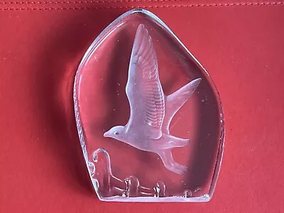 Buy Bird Glass Paperweight, Decoratice Ornament, • 8.50£