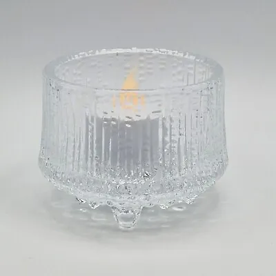 Buy Iittala Ultima Thule Tealight Tapio Wirkkala Design Finnish Art Glass Lighting • 24.99£