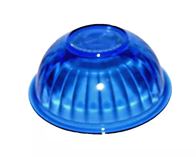 Buy Pyrex 325 Cobalt Blue Panel / Ribbed / Optic /  2.5 Liter Glass Mixing Bowl EUC • 11.26£