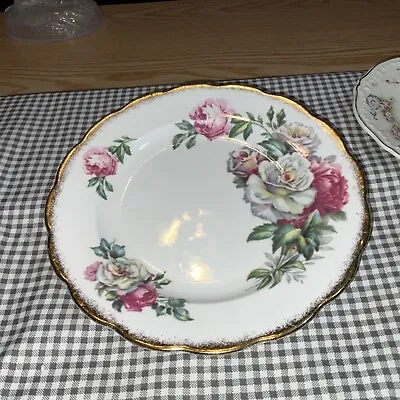 Buy Royal Standard Orleans Rose Dessert Plate Bone China 8” England Irish Elegance • 14.30£