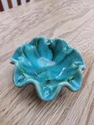 Buy Wade Small Green Fluted Trinket Dish • 4.99£