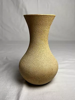 Buy Mid Century Modern Art Pottery  Textured Vase Labeled 522/305 Handmade In Italy • 33.19£