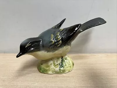 Buy Vintage Beswick 1041 Wagtail Bird Small Ornament Figurine • 9£
