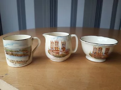 Buy Crown Devon Fieldings,lake District, Lincoln Cathedral, Tourist Pieces • 5.75£