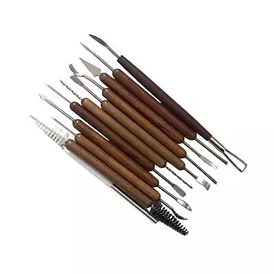 Buy 11 Pieces Polymer Clay Tools Set Practical For Beginners Pottery Engraving • 9.85£