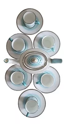 Buy 13 Piece Minton Infanta Coffee Set, Pot, Cups & Saucers  • 40£