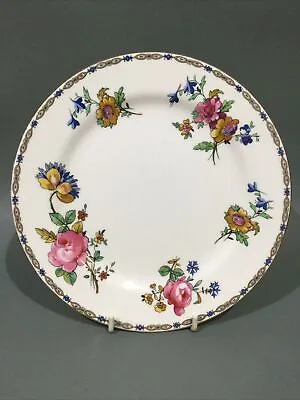 Buy Aynsley Bone China Dessert Plate Vintage Floral Pattern 6183 • 6.95£
