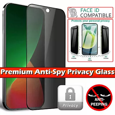 Buy For Samsung A13 A23 A33 A53 A73 Anti-Spy Privacy Tempered Glass Screen Protector • 4.49£