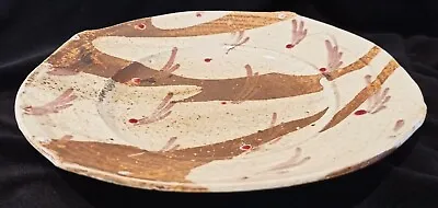 Buy Margaret Frith Studio Pottery Plate Vintage • 75£