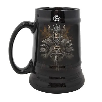 Buy Spiral Viking Warrior Ceramic Beer Stein Mug • 12.50£