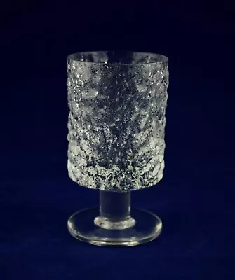 Buy Whitefriars Geoffrey Baxter  GLACIER  Wine Glass - 11.3cms (4-1/2 ) Tall • 16.50£