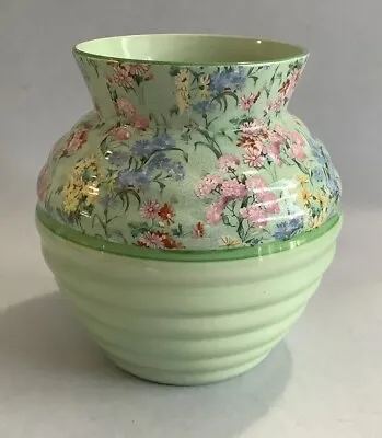 Buy Vintage SHELLEY 1925-45 Melody Pattern Large 6 1/2” Tall  Vase • 53.95£