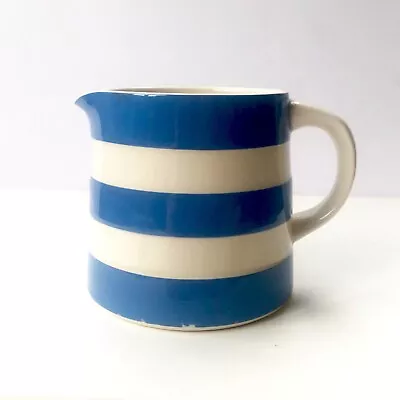 Buy T.G.Green Cornishware Blue & White Milk Jug 0.5 Pint 8.5cm Vintage 1990s • 14£