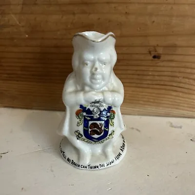 Buy Goss Pottery Ware Pottery Toby Jug With Brighton Coat Of Arms 3.5 Inch Tall • 12£