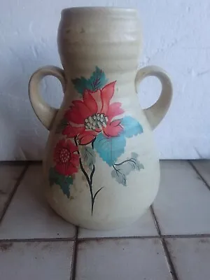 Buy Vintage Ellgreave Midas Twin Handled Vase-1960's England • 35£
