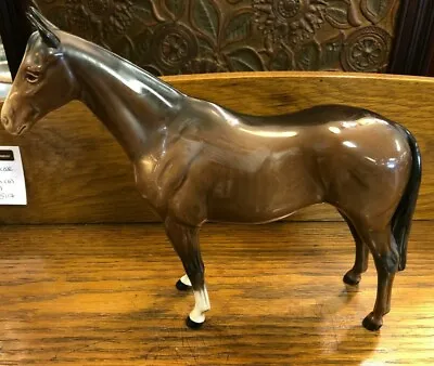 Buy Large Beswick Collection. Brown Race Horse No: 701 20cm Tall • 45£
