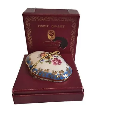 Buy Dresden China Jaffa Rose Trinket Box  • 12.95£