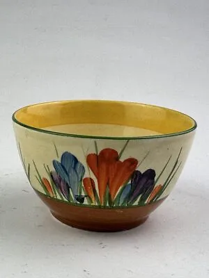 Buy Clarice Cliff CROCUS Pattern Tankard Shape Sugar Bowl. Circa 1932. Art Deco. • 135£