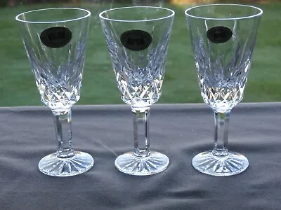 Buy 3 X Tyrone Crystal  ROSSES Sherry Glasses - Stamped - Ex Cond • 24.99£