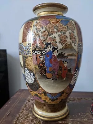 Buy Vintage  Japanese Vase Satsuma Meiji • 95£