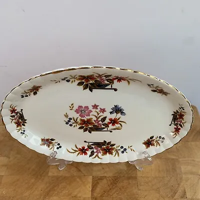 Buy  Royal Stafford Bone China Oval Plate Key Dish With Gilt Edge And Floral Design • 10.99£