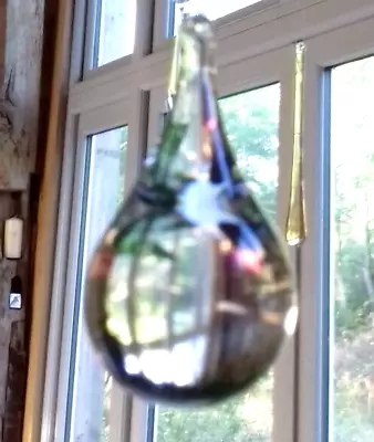 Buy 2 Genuine Glass Crystal Heavy Droplet Glass Sun Catchers • 10£