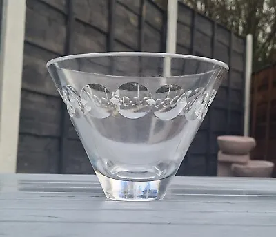 Buy Stuart Crystal Glass Bowl / Vase By John Luxton • 30£