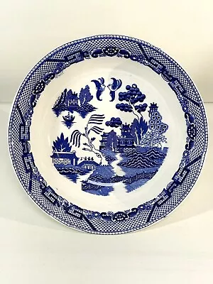 Buy Vintage Blue Willow Round Serving Bowl 11  X 3  Japan Dish Dinnerware • 23.71£