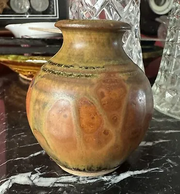 Buy Stunning Hugh McTavish Argyll Pottery Bud Vase • 12£