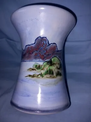 Buy HIGHLAND STONEWARE SEASCAPE VASE-12.5CM TALL - Magnificent Colours • 26.75£