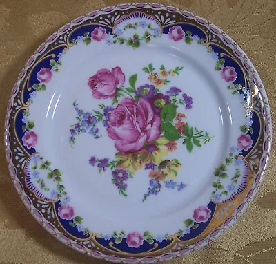 Buy 6 T Limoges Amadora Small Roses Bread & Butter Plates Portugal ~ Mint Condition • 23.05£