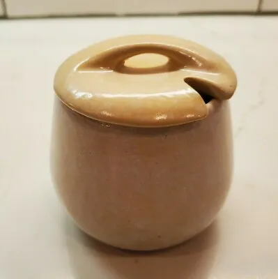 Buy Mid Century Raymor By Roseville Ben Seibel White Sand Condiment/Mustard Pot • 47.79£