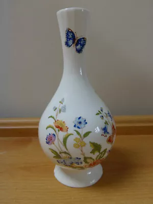Buy Aynsley China Bud Vase In Cottage Garden Design • 3.75£