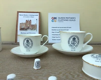 Buy Queen Mother's Clothing Guild Bone China Thimble • 5£
