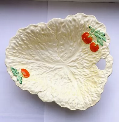 Buy Vintage Beswick Ware Cabbage/Lettuce Leaf And Tomato Design Serving Dish #212 • 14.50£