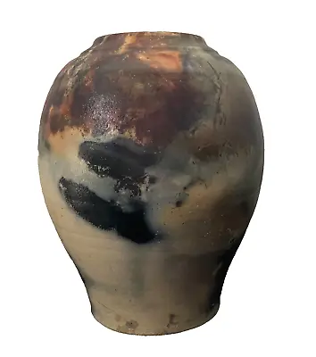 Buy Pitfire Raku Pottery Vase By Nicholas Havner Seagrove, NC • 67.23£