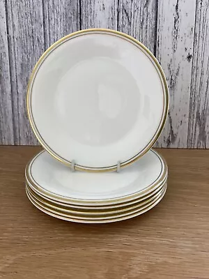 Buy Royal Doulton - Gold Concord - Set 6 Tea Plates- 1st Quality • 35£