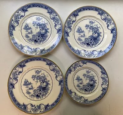 Buy WH Grindley Chelsea Ivory Plates Vintage Plates X 4 • 15£