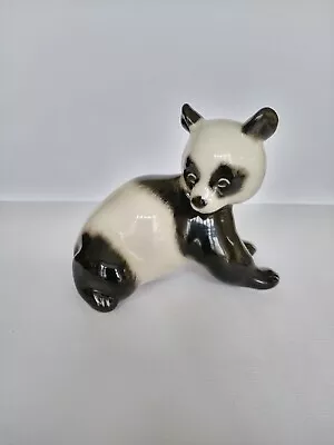 Buy Vintage Russian Panda Lomonosov USSR Figurine VGC • 5£