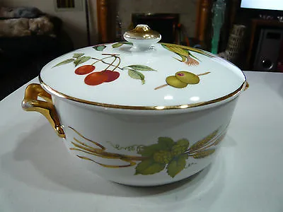 Buy Royal Worcester Oven To Table Ware (Evesham) Casserole Dish & Lid Great Conditio • 15£