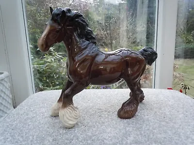 Buy Royal Doulton Horse Trotting Shire  Brown Bay Gloss • 35£