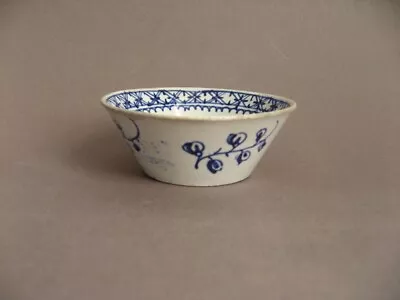 Buy A Small 18th C. English Creamware Bowl Painted In Blue. • 29.99£