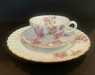 Buy Vintage Copeland Spode China England Dorothy Perkins Chintz Cup Saucer Plate Set • 37.80£