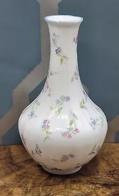 Buy Vintage Royal Worcester Fine Bone China Forget Me Not Bud Vase Floral Flower A/F • 5.99£