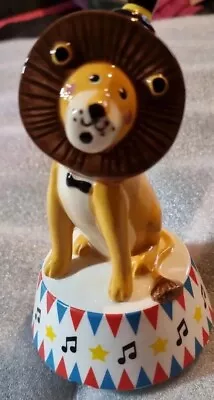 Buy Aynsley Animal Party  Nursery Collection Lion Party Musical Ornament Vintage • 8.99£