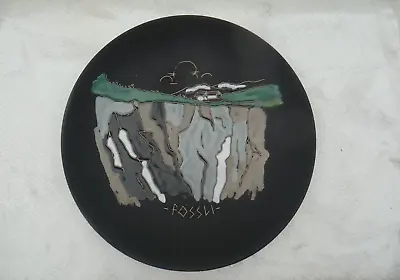 Buy Ceramic Wall Plate By Arol Halden, Norway.  Vintage Collector's Item. • 34.99£