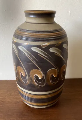 Buy Vintage Large Denby Pottery Savannah Vase 1970's Vintage Mid Century Modern. • 35£