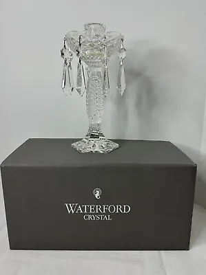 Buy NEW RARE Waterford Crystal TARA Candelabra Candlestick Prisms 10  Candle Holder • 241.05£
